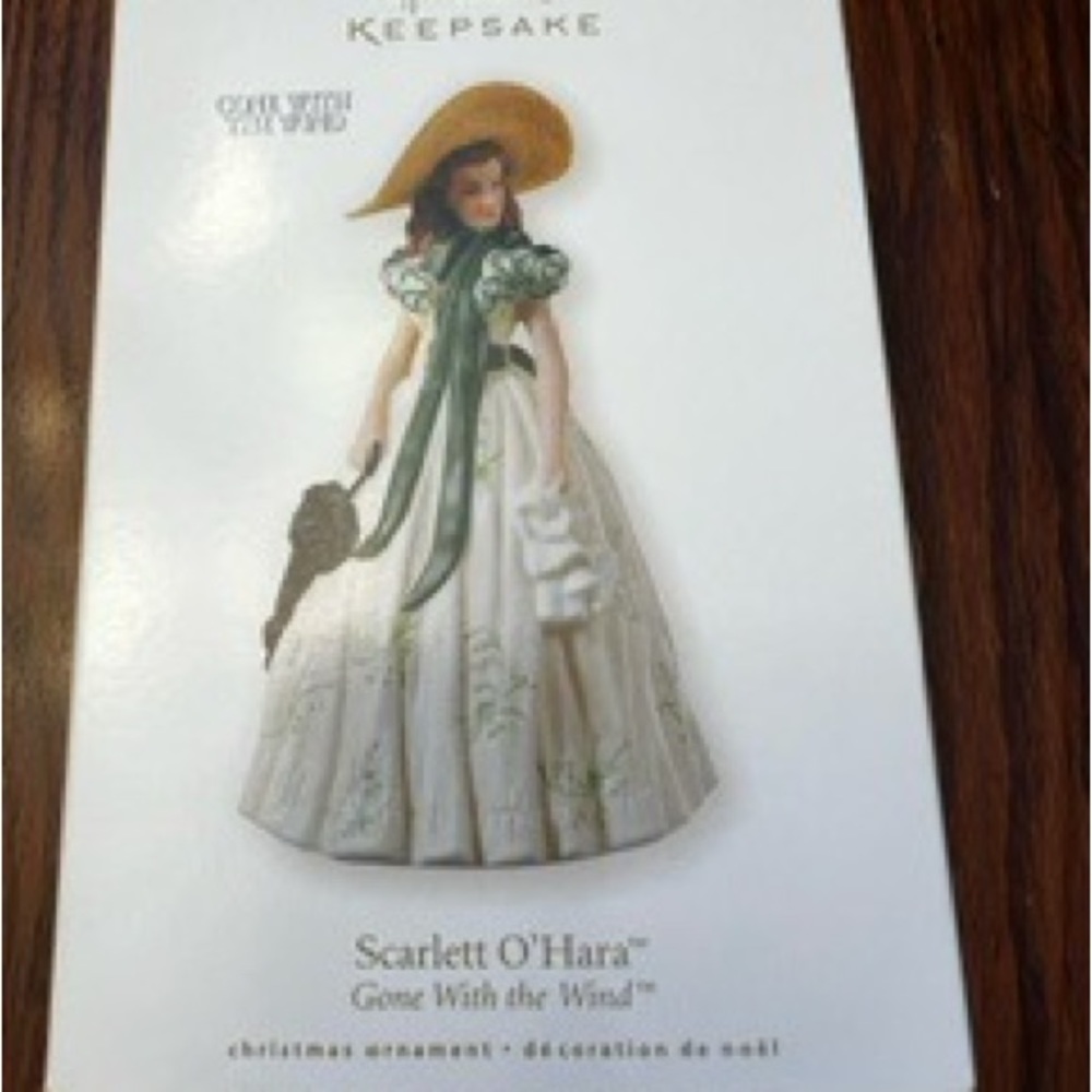 New in box! 2008 Scarlett O'Hara Gone With The Wind Hallmark Keepsake Ornament